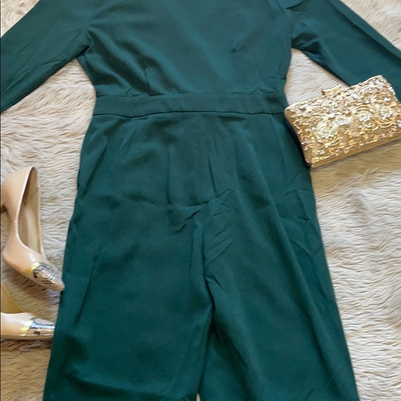 NWT- Teal Jumpsuit with Pockets - Picture 6 of 6